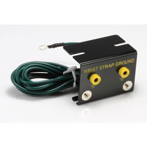 ESD Wrist Strap Ground includes a cord 15 feet long to ground into an electrical socket.