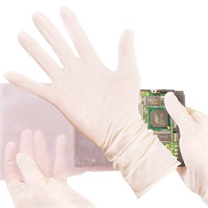 5 Mil Cleanroom Nitrile Exam Gloves. Latex-Free