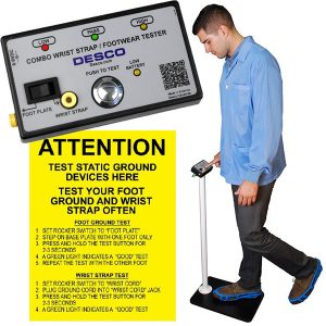 Desco™ Combo Tester with Stand